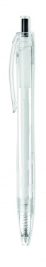Logotrade corporate gift image of: RPET push ball pen