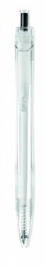 Logotrade promotional item image of: RPET push ball pen