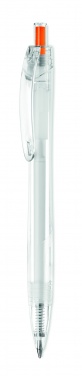 Logo trade corporate gift photo of: RPET push ball pen