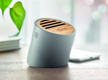Logo trade corporate gifts picture of: Wireless speaker limestone
