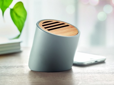 Logo trade advertising product photo of: Wireless speaker limestone