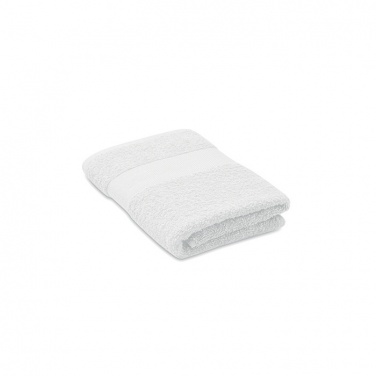 Logo trade promotional merchandise photo of: Towel organic cotton 100x50cm