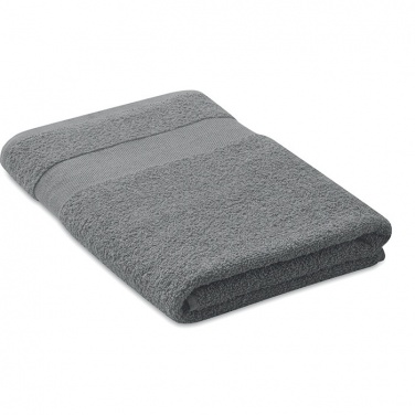 Logo trade corporate gift photo of: Towel organic cotton 140x70cm
