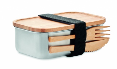 Logotrade promotional gift picture of: Stainless steel lunchbox 600ml