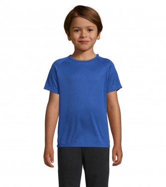 Logo trade advertising products image of: SPORTY KIDS T-SHIRT SPORT