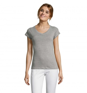 Logo trade advertising products image of: MOON WOMEN T-SHIRT 150g