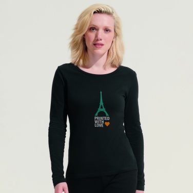 Logo trade advertising product photo of: MAJESTIC LG SLEEVE T-SHIRT