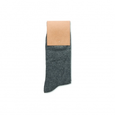 Logo trade promotional item photo of: Pair of socks in gift box M