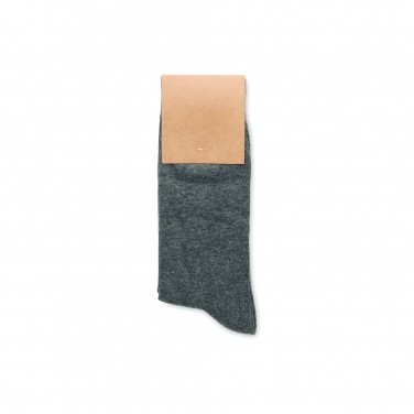 Logo trade business gift photo of: Pair of socks in gift box M