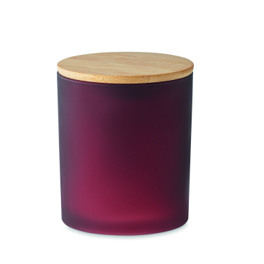 Logotrade promotional giveaway picture of: Plant based wax candle 200 gr