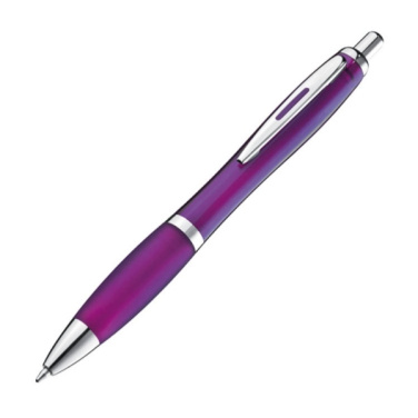Logo trade advertising products image of: Plastic ballpen MOSCOW