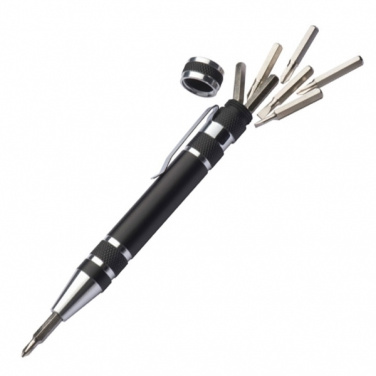 Logo trade advertising products picture of: Meta screwdriver set CORLEONE