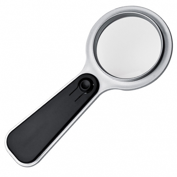 Logo trade corporate gifts image of: Magnifying glass with LED GLOUCESTER