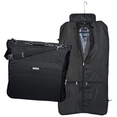 Logo trade promotional giveaways image of: Suit bag SANTANDER