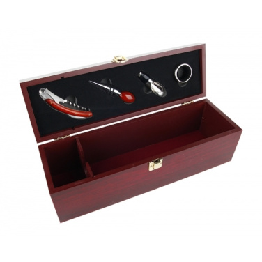 Logo trade business gift photo of: Wine box JESOLO