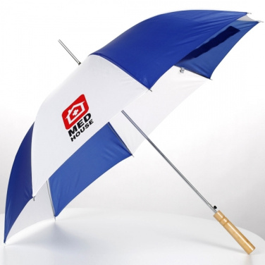 Logo trade promotional giveaway photo of: Automatic walking-stick umbrella AIX-EN-PROVENCE