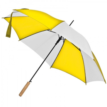 Logo trade promotional product photo of: Automatic walking-stick umbrella AIX-EN-PROVENCE