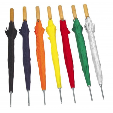 Logo trade promotional giveaways image of: Automatic walking-stick umbrella LE MANS