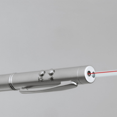 Logo trade promotional merchandise image of: Metal laser pointer DETROIT