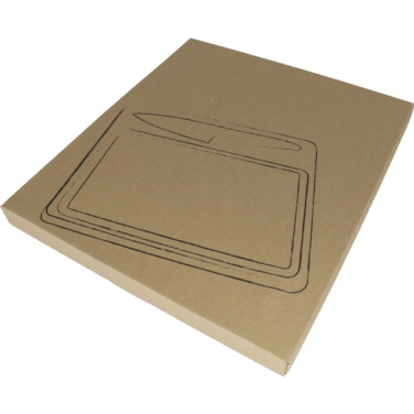 Logo trade promotional gift photo of: Cutting board with knife MANTOVA