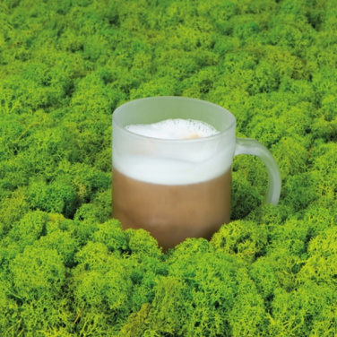 Logo trade promotional gifts image of: Glass coffee mug GENEVA 300 ml