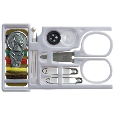Logo trade promotional item photo of: Travel sewing set LE HAVRE