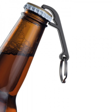 Logo trade promotional gifts image of: Keyring - bottle opener WORCESTER