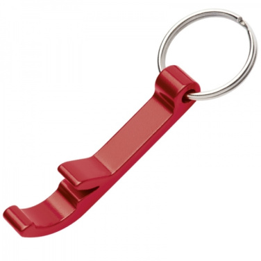 Logo trade promotional merchandise image of: Keyring - bottle opener WORCESTER