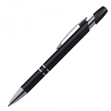 Logo trade advertising products image of: Plastic ballpen EPPING