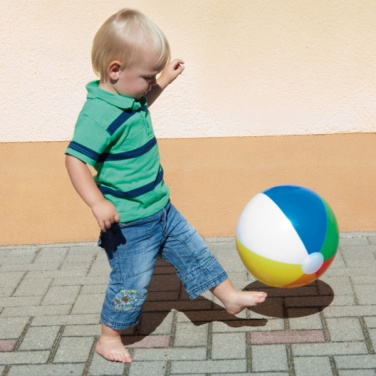 Logo trade promotional merchandise picture of: Multicolour beach ball PALM SPRINGS