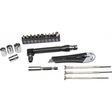 Logotrade promotional giveaway image of: 22-piece tool set BERINGEN