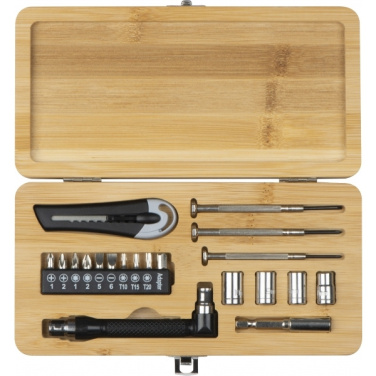 Logotrade promotional item picture of: 22-piece tool set BERINGEN