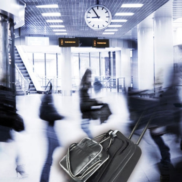 Logo trade promotional giveaway photo of: Bag holder for trolleys ARMANT