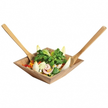 Logotrade advertising product picture of: Bamboo salad servers CAPUA