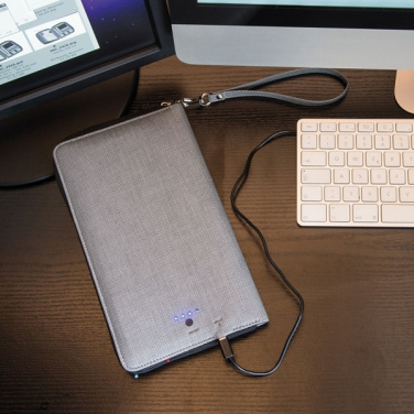 Logotrade promotional merchandise photo of: Travel folder with power bank Almera