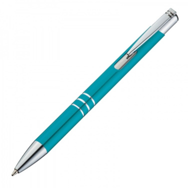Logo trade corporate gift photo of: Metal ballpen ASCOT