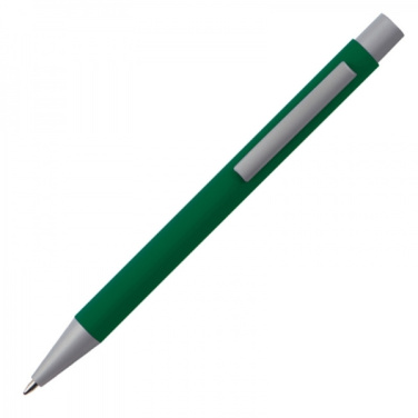 Logo trade corporate gifts picture of: Metal ballpen soft touch ABU DHABI
