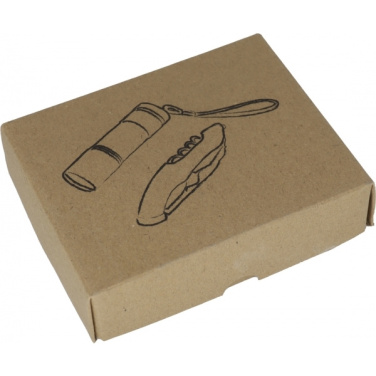 Logo trade promotional gifts picture of: Set torch and pocket knife DOVER