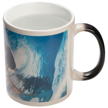Logo trade promotional merchandise picture of: Colour-changing sublimation mug SIRMIONE 300 ml