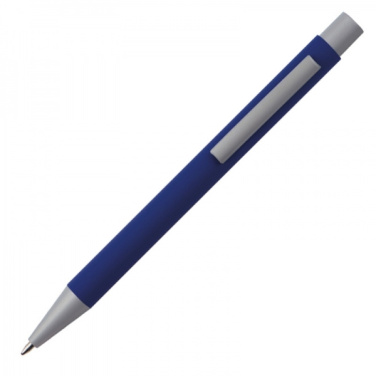 Logotrade promotional gift image of: Metal ballpen soft touch ABU DHABI