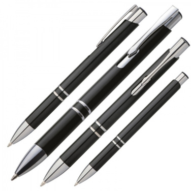 Logo trade advertising products image of: Plastic ballpen BALTIMORE