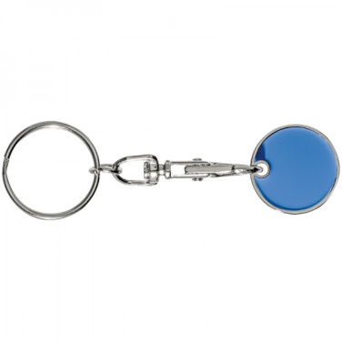 Logo trade advertising product photo of: Keyring with shopping coin ARRAS