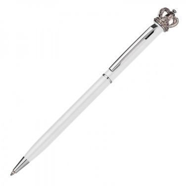 Logo trade promotional items image of: Metal ballpen KINGS PARK