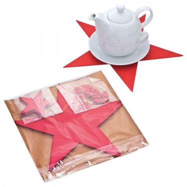 Logo trade promotional merchandise image of: Felt star set KARLSTAD