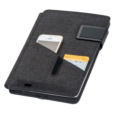 Logo trade promotional products picture of: Power bank folder Leno