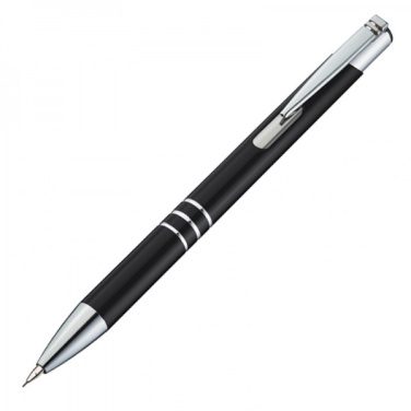 Logo trade promotional gifts picture of: Metal writing set CLAREMONT