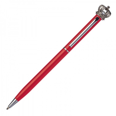 Logo trade advertising product photo of: Metal ballpen KINGS PARK