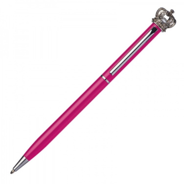 Logo trade promotional products image of: Metal ballpen KINGS PARK