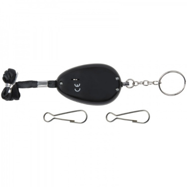 Logotrade promotional item picture of: Keyring with alarm function OVADA