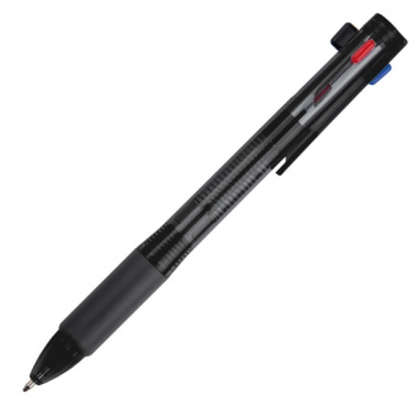 Logotrade promotional products photo of: Plastic ballpen 4in1 NEAPEL
